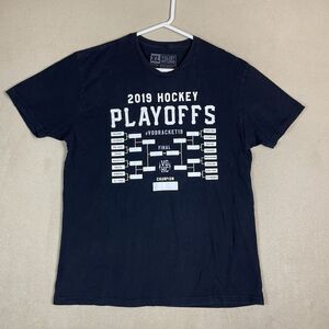 Violent Gentlemen T-Shirt‎ Adult Extra Large Black 2019 Hockey Playoffs Adult